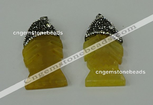 CGP131 25*48mm fishbone agate gemstone pendants wholesale