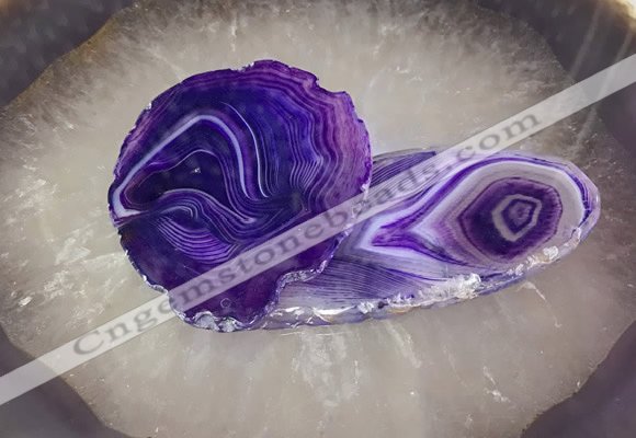 CGP2003 35*65mm - 65*100mm freeform agate slab pendants