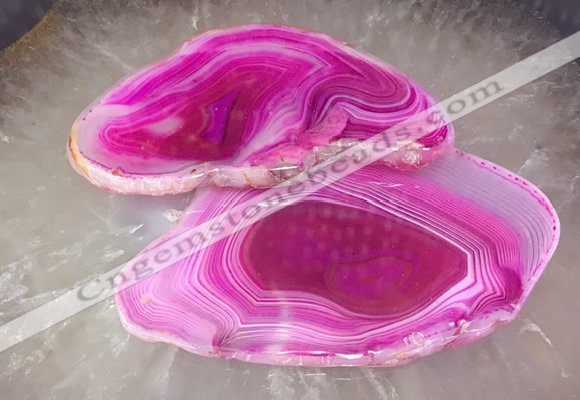 CGP2004 35*65mm - 65*100mm freeform agate slab pendants