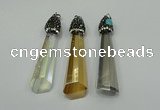 CGP253 15*65mm sticks crystal glass pendants wholesale