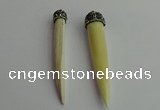 CGP390 12*75mm - 15*80mm horn bone pendants wholesale