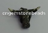 CGP400 45*65mm ox-head bone pendants wholesale