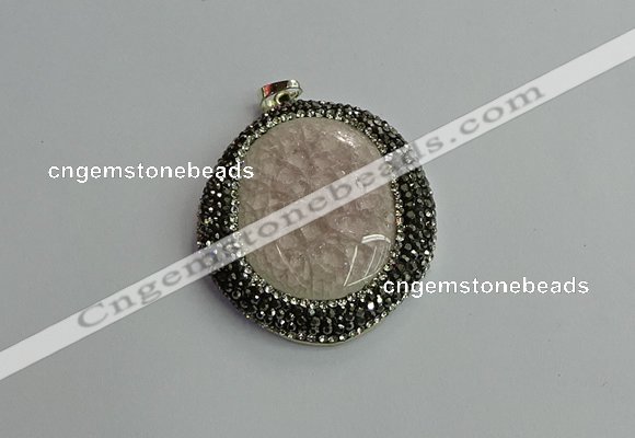 CGP662 40*45mm - 45*50mm freeform ceramic pendants wholesale