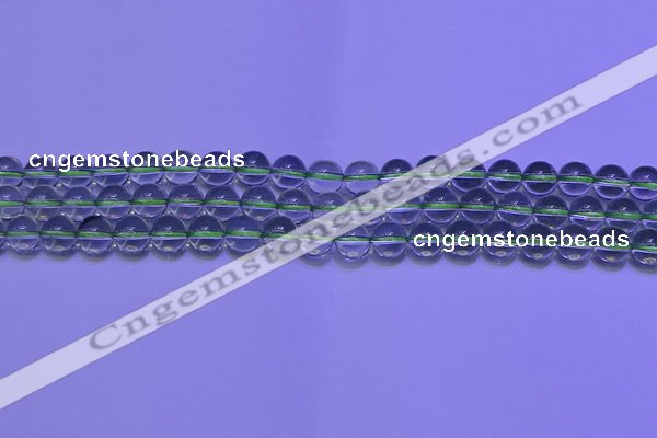 CGQ301 15.5 inches 6mm round AA grade natural green quartz beads