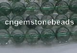 CGQ501 15.5 inches 6mm round imitation green phantom quartz beads