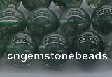 CGQ504 15.5 inches 12mm round imitation green phantom quartz beads