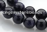 CGS02 15 inches 10mm round blue goldstone beads Wholesale