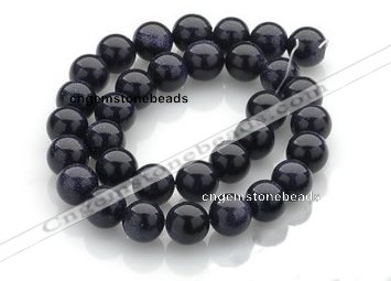 CGS03 15 inches 12mm round blue goldstone beads Wholesale