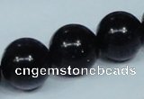 CGS103 15.5 inches 18mm round blue goldstone beads wholesale