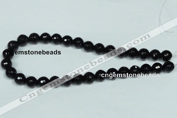 CGS108 15.5 inches 12mm faceted round blue goldstone beads wholesale