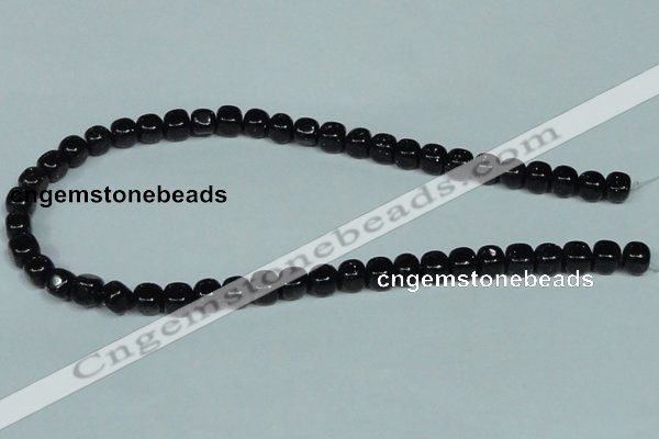 CGS114 15.5 inches 8*8mm cube blue goldstone beads wholesale