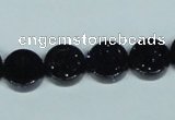 CGS124 15.5 inches 4*12mm coin blue goldstone beads wholesale