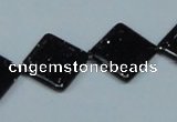 CGS125 15.5 inches 14*14mm diamond blue goldstone beads wholesale