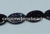 CGS135 15.5 inches 13*18mm oval blue goldstone beads wholesale