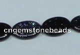 CGS135 15.5 inches 13*18mm oval blue goldstone beads wholesale