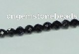 CGS138 15.5 inches 4mm faceted round blue goldstone beads wholesale