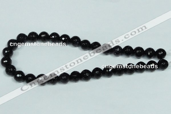 CGS139 15.5 inches 14mm faceted round blue goldstone beads wholesale