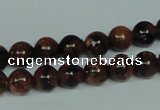 CGS202 15.5 inches 8mm round blue & brown goldstone beads wholesale