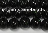 CGS401 15.5 inches 6mm round green goldstone beads wholesale