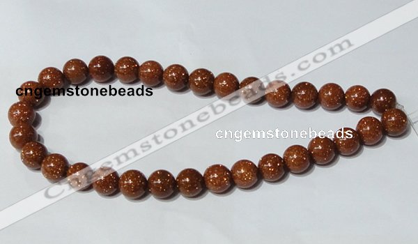 CGS52 15.5 inches 12mm round goldstone beads wholesale