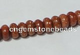 CGS63 15.5 inches 4*8mm rondelle goldstone beads wholesale