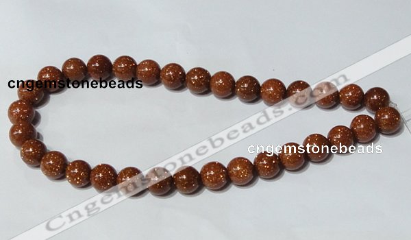 CGS86 15.5 inches 10mm round goldstone beads wholesale