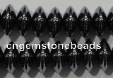 CHE109 15.5 inches 6*10mm rondelle hematite beads wholesale