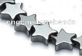 CHE11 16 inches 6mm star shape hematite beads Wholesale