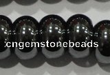 CHE112 15.5 inches 8*13mm rondelle large hole hematite beads