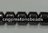 CHE118 15.5 inches 8*8mm tyre hematite beads wholesale