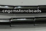 CHE123 15.5 inches 6*16mm tube hematite beads wholesale