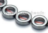 CHE15 16 inches 12mm donut shape hematite beads Wholesale