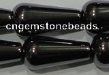 CHE150 15.5 inches 10*20mm teardrop hematite beads wholesale