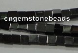 CHE180 15.5 inches 3*3mm cube hematite beads wholesale