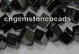 CHE186 15.5 inches 4*4mm cube hematite beads wholesale