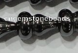 CHE193 15.5 inches 12*18mm calabash hematite beads wholesale