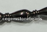 CHE195 15.5 inches 8*20mm vase-shaped hematite beads wholesale