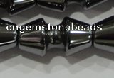 CHE210 15.5 inches 10*20mm dumbbell hematite beads wholesale