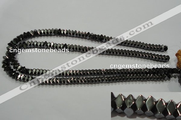 CHE221 15.5 inches 4*6mm hematite beads wholesale