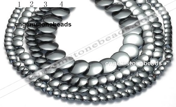 CHE23 16 inches 8mm & 10mm & 12mm & 20mm coin hematite beads