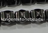 CHE232 15.5 inches 10*12mm hematite beads wholesale