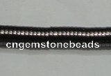 CHE238 15.5 inches 1*4.5mm dish hematite beads wholesale