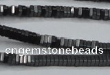 CHE412 15.5 inches 1*4*4mm square matte hematite beads wholesale