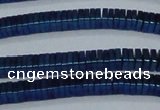 CHE584 15.5 inches 1*4*4mm square plated hematite beads wholesale