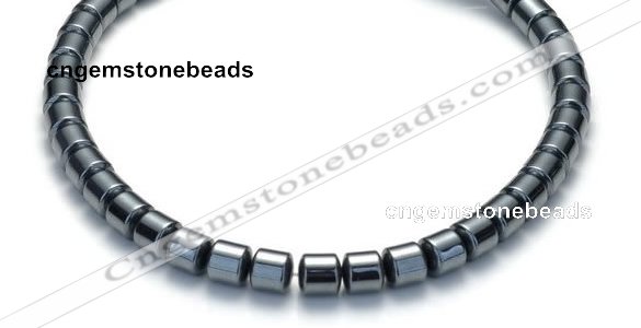 CHE65 15.5 inches 2mm column shape hematite beads Wholesale