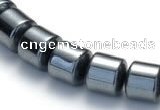 CHE66 15.5 inches 3mm column shape hematite beads Wholesale