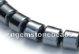 CHE67 15.5 inches 4mm column shape hematite beads Wholesale