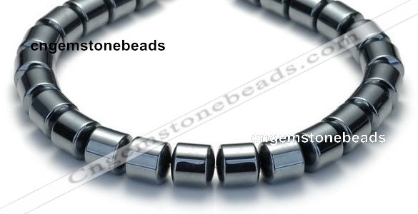 CHE69 15.5 inches 8mm column shape hematite beads Wholesale