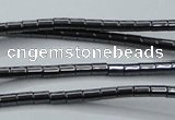 CHE755 15.5 inches 2*2.5mm tube hematite beads wholesale