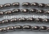 CHE794 15.5 inches 3*5mm rice plated hematite beads wholesale